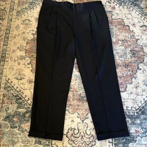 Jos. A. Bank Traditional Fit Black Trousers